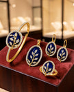 Minimalistic Gold-Plated Alloy 4-Piece Jewelry Set / Ruchi