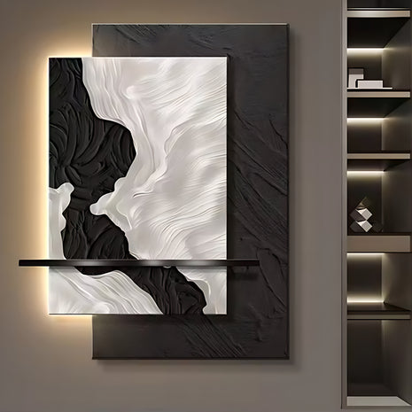 Modern Abstract LED Wall Light / Ruchi