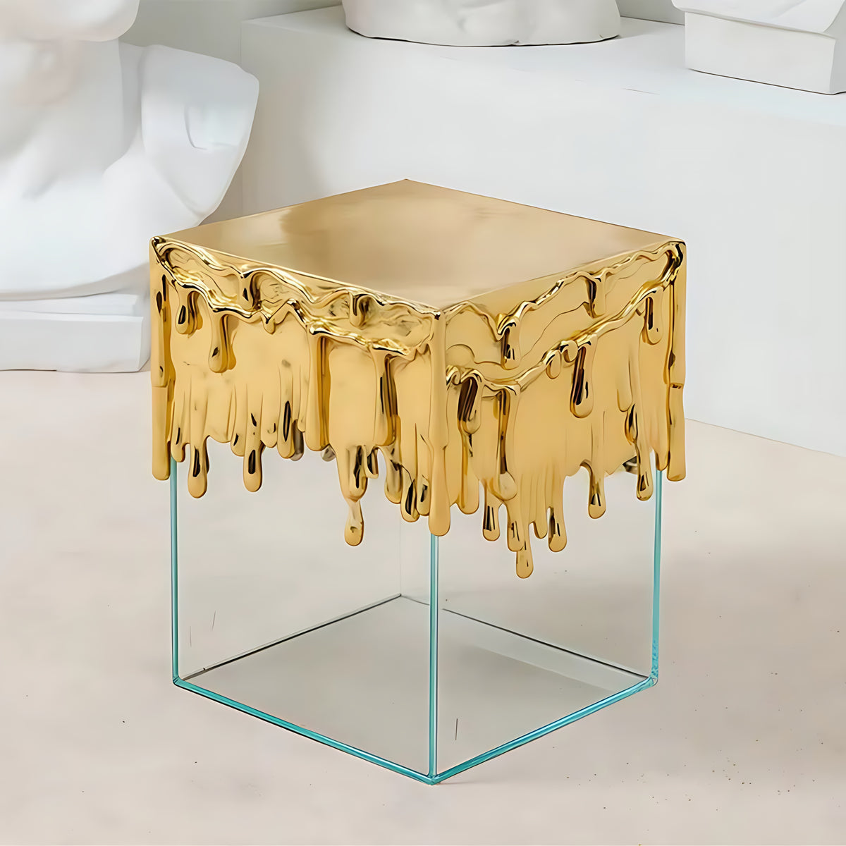 Modern Glass Side Table / Ruchi 