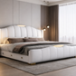 Modern LED Leather Bed With Storage / Ruchi
