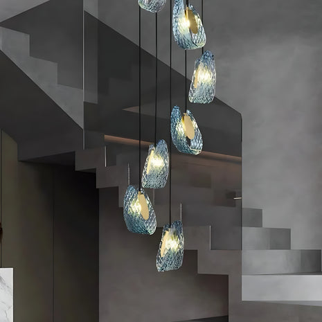 Modern LED Pendant Design Chandelier For Staircase / Ruchi