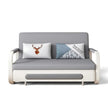 Modern Linen Cotton Sofa Bed With Storage / Ruchi
