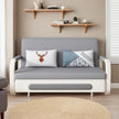 Modern Linen Cotton Sofa Bed With Storage / Ruchi