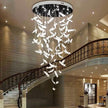 Modern Long Leaf Style LED Chandelier / Ruchi