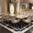 Modern Marble Dining Table Set with Chairs / Ruchi