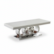 Modern Marble Rectangular Coffee Table / Ruchi