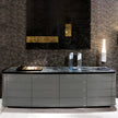 Modern Marble Top Buffet Table With Storage / Ruchi