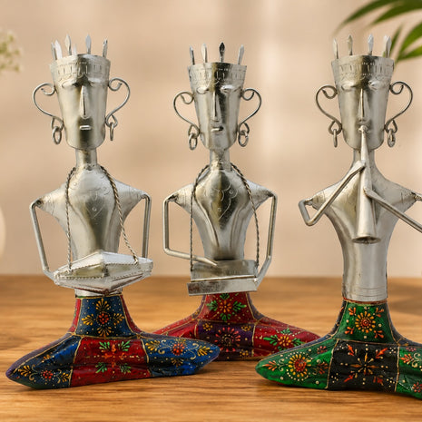 Modern Musician Statues Set For Living Room / Ruchi