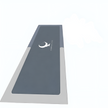 Set Of 2 Modern Non-Slip Water Absorbent Velvet Floor Mat