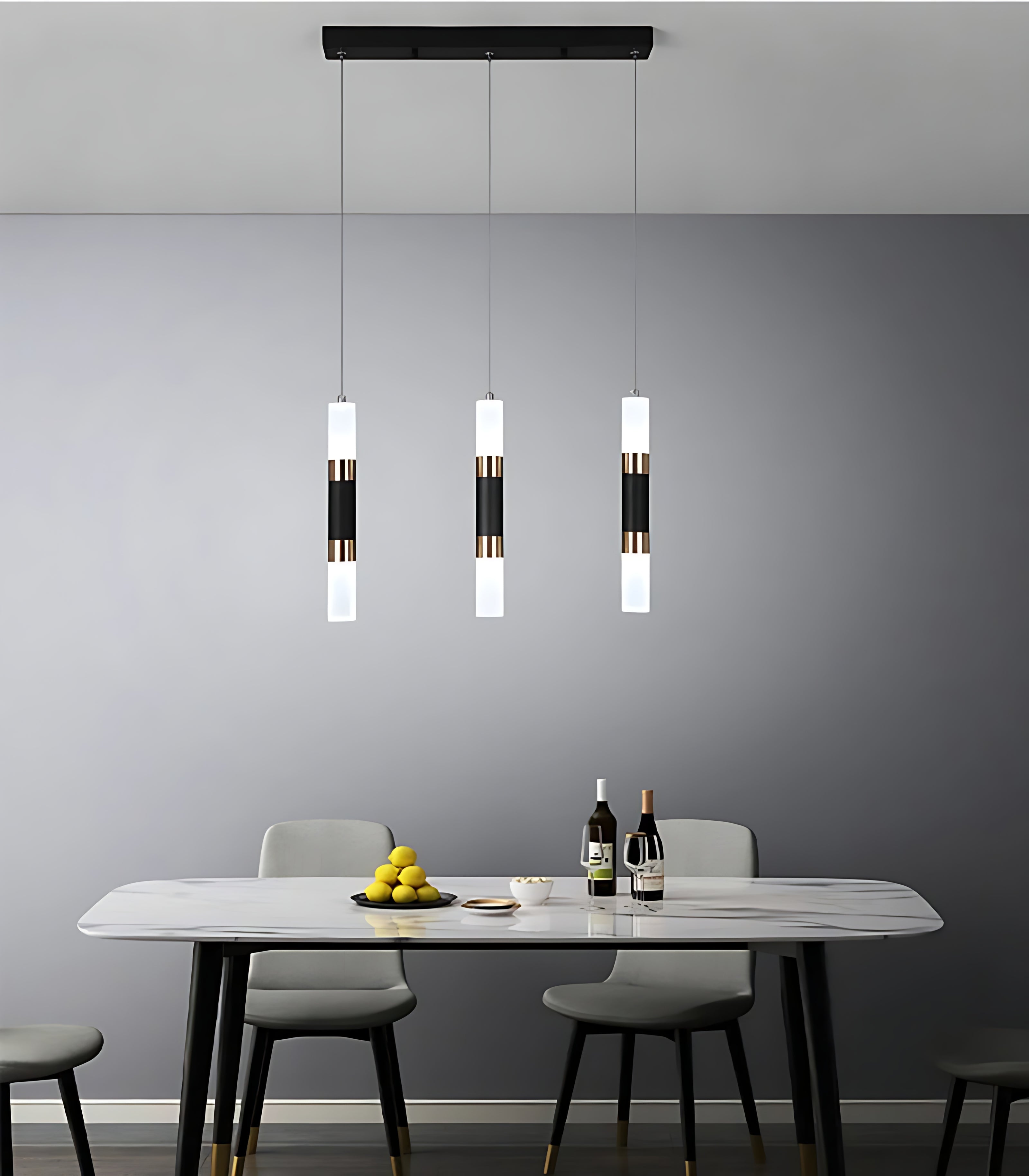 Modern Parallel Design LED Pendant Light / Ruchi