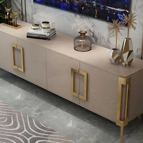Modern Wooden TV Stand With Storage / Ruchi