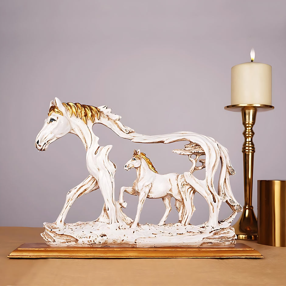 Muted Galloping Horse Showpiece / Ruchi