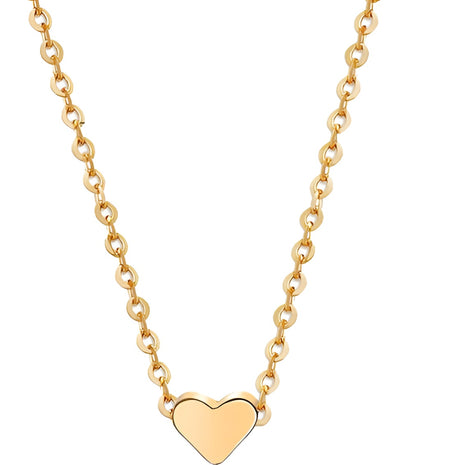 Golden Love Pendant Necklace Women / Ruchi