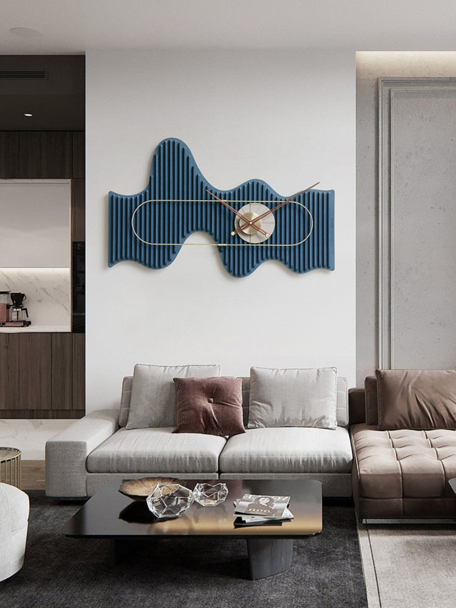 Modern Wooden Style Wall Clock / Ruchi