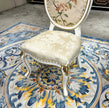 European Wooden Round Dining Table With 6 Chairs / Ruchi