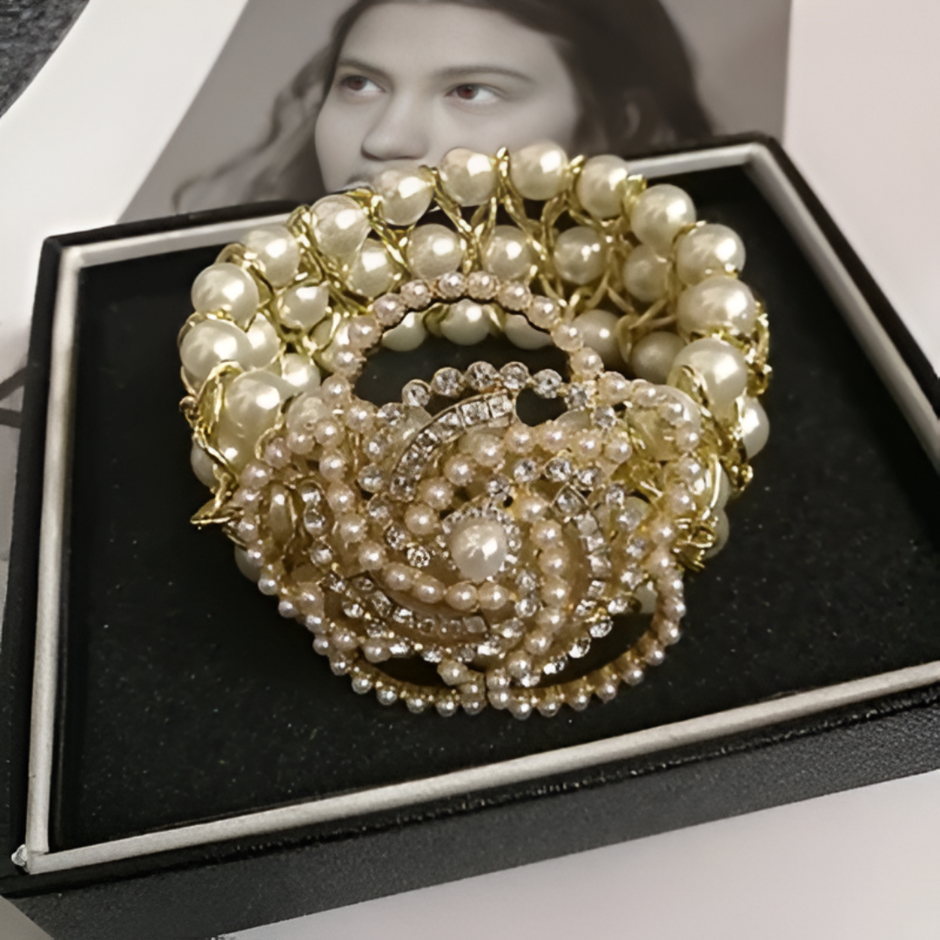 Pearl Beaded Bracelet For Women / Ruchi