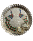 Raksha Bandhan Metal Thali Set / Ruchi