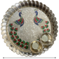 Traditional Set Of Thali With Rakhi And Lumba For Brothers & Sisters-In-Laws / Ruchi
