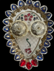 Rakhi Lumba Metal Thali Set For Brother / Ruchi