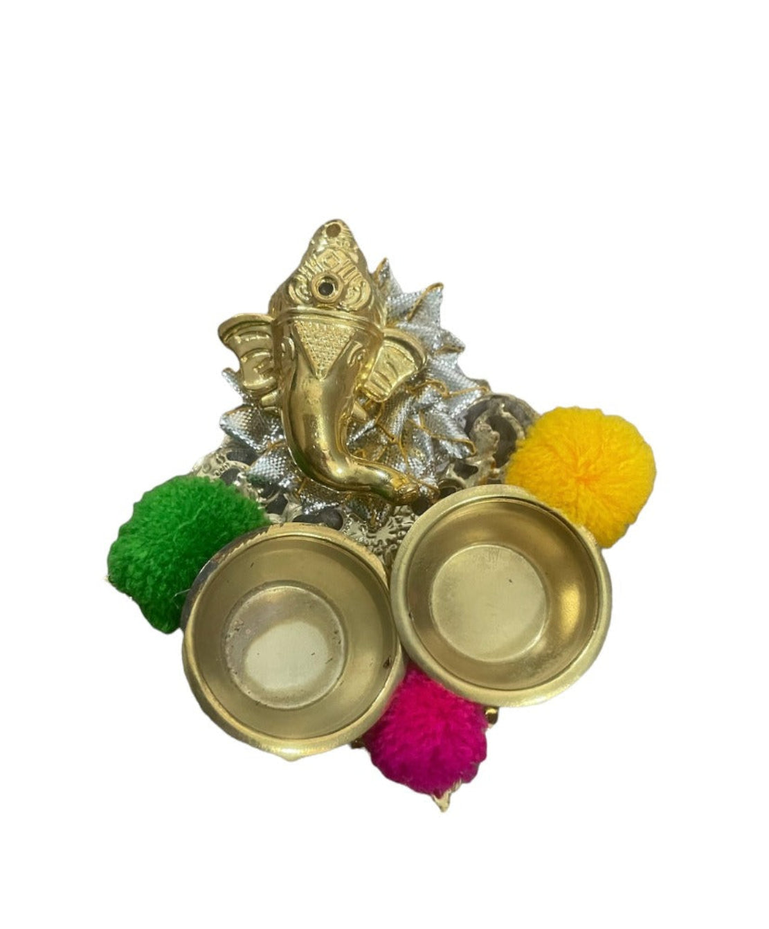 Lord Ganesha Rakhi Lumba And Thali Set / Ruchi