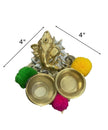 Lord Ganesha Rakhi Lumba And Thali Set / Ruchi