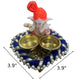 Raksha Bandhan Thali Set With Ganesha Idol And Expressive Rakhi / Ruchi