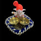 Raksha Bandhan Thali Set With Ganesha Idol And Expressive Rakhi / Ruchi