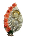 Silver Finished Rakhi Thali Set / Ruchi