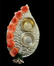 Silver Finished Rakhi Thali Set / Ruchi
