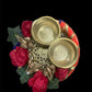 Captivating Raksha Bandhan Set Of Thali, Rakhi, Lumba, And Traditional Essentials / Ruchi