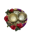 Rakhi Thali Decoration Set With Dual Bowls / Ruchi