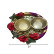 Rakhi Thali Decoration Set With Dual Bowls / Ruchi