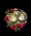 Rakhi Thali Decoration Set With Dual Bowls / Ruchi