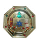 Raksha Bandhan Set Of Octagonal Thali With Unique Rakhis / Ruchi