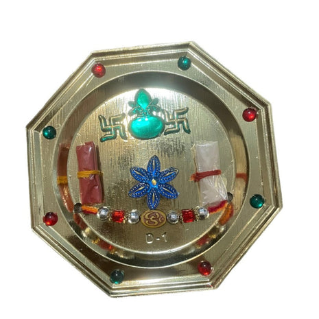 Raksha Bandhan Set With Rakhi And Lumba / Ruchi