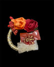 Rakhi Lumba Metal Thali Set For Brother / Ruchi