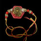 Raksha Bandhan Thali Set With Ganesha Idol And Expressive Rakhi / Ruchi
