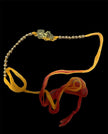 Lumba Rakhi Metal Thali Set For Brother / Ruchi