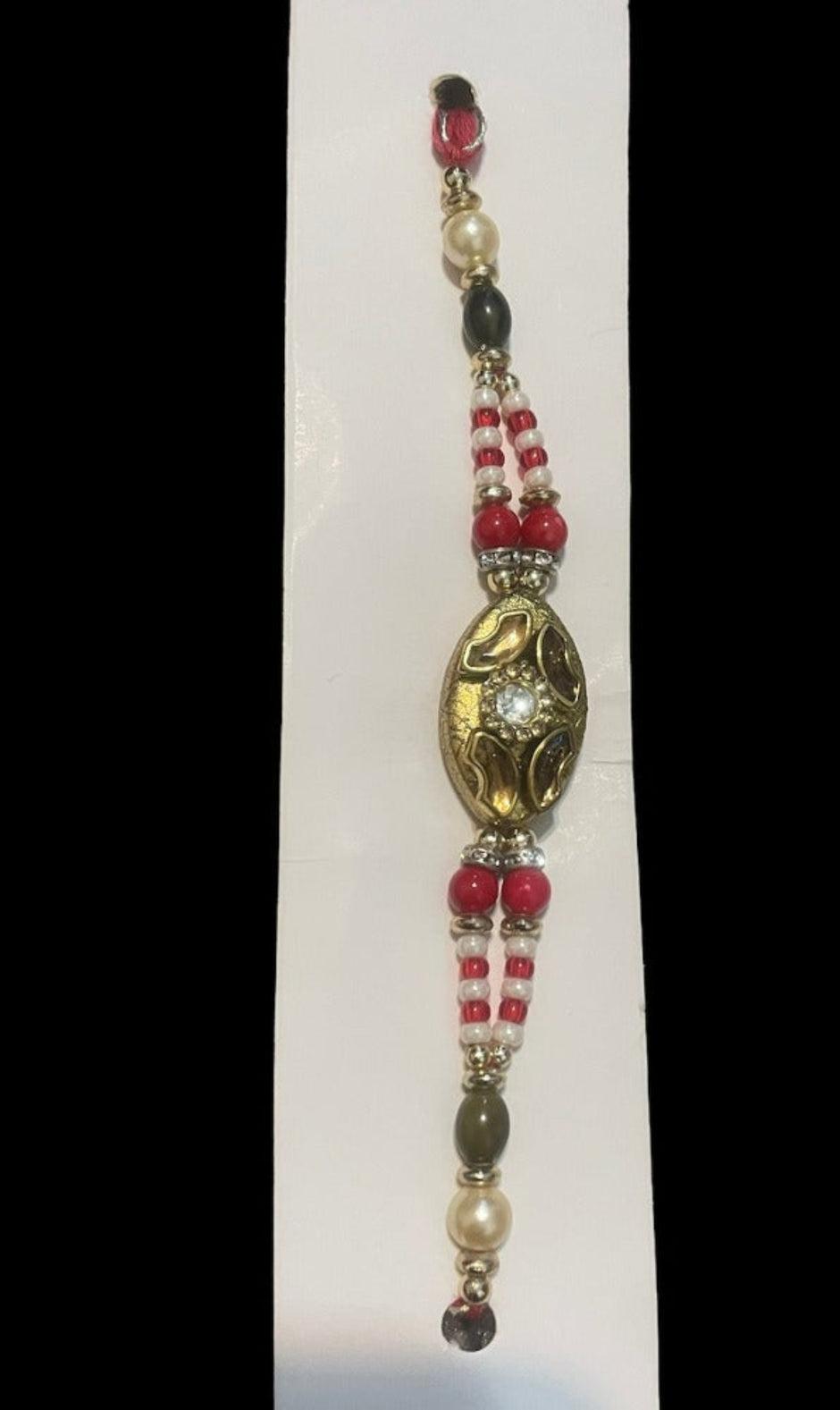Rakhi Thali Set With Flower Vase / Ruchi