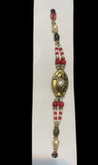 Rakhi Thali Set With Flower Vase / Ruchi