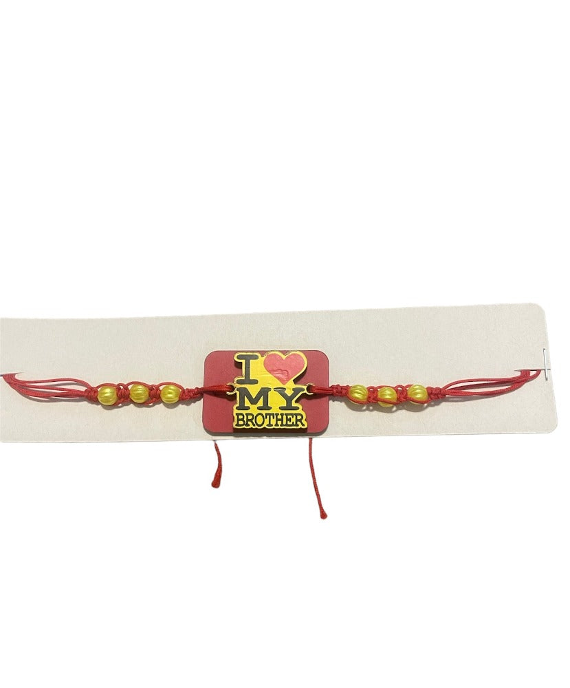 Raksha Bandhan Thali Set With Ganesha Idol And Expressive Rakhi / Ruchi