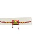 Raksha Bandhan Ganesha Thali Set With 2 Rakhi / Ruchi