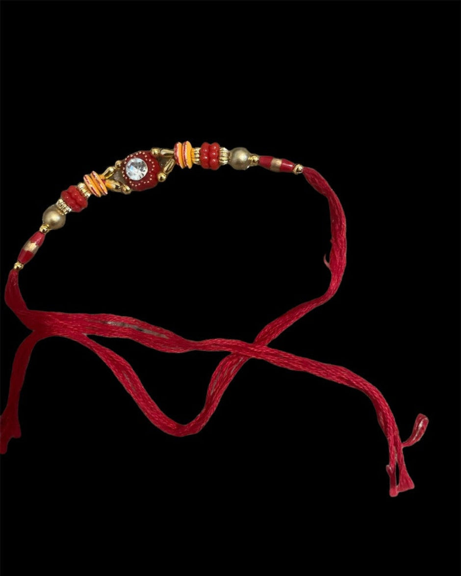 Rakhi Thali Decoration Set With Dual Bowls / Ruchi