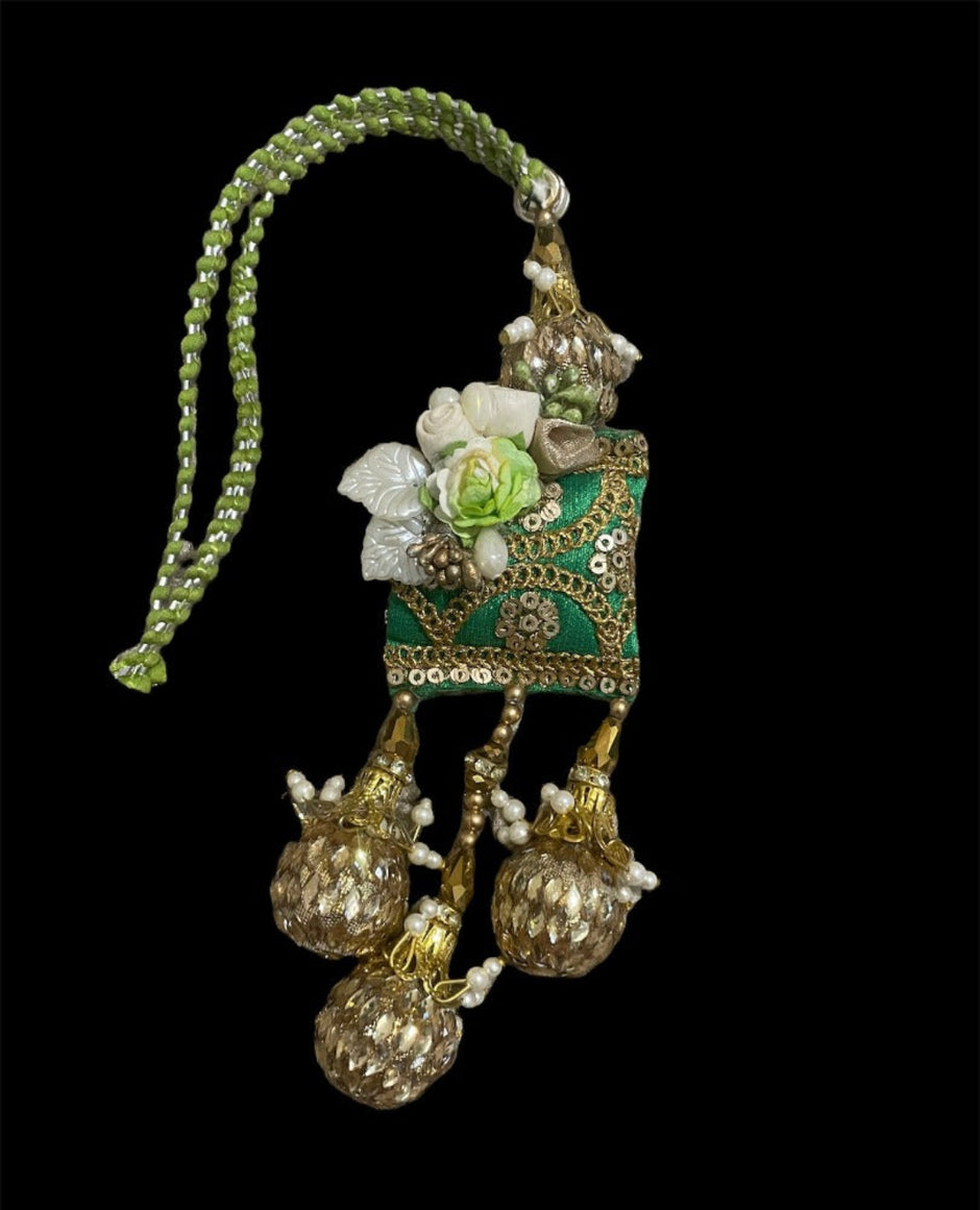 Ganesha Designed Lumba Rakhi Thali Set / Ruchi