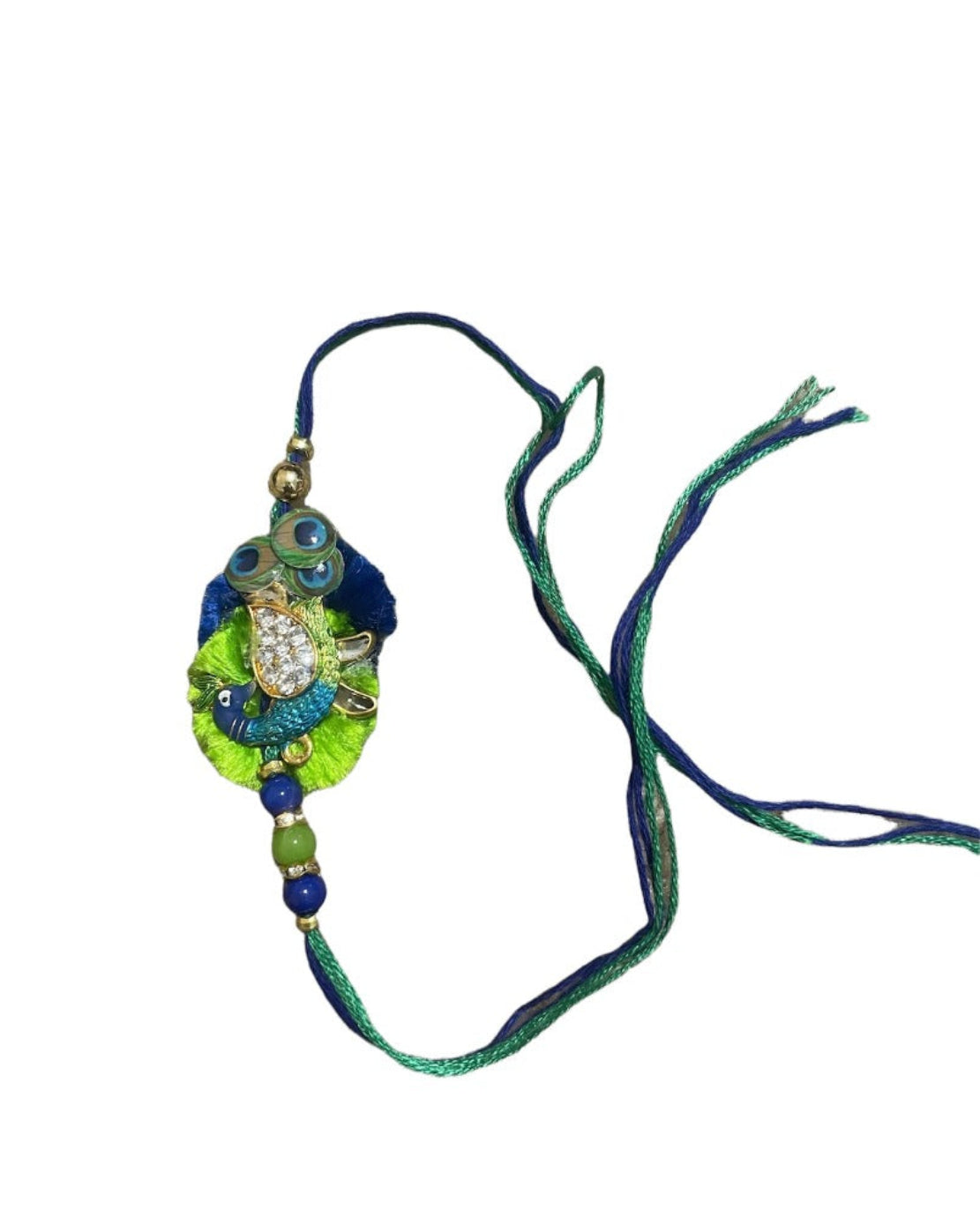 Ganesha Designed Lumba Rakhi Thali Set / Ruchi