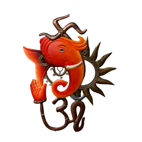 Metal Crafted Good Luck Wall Decor / Ruchi