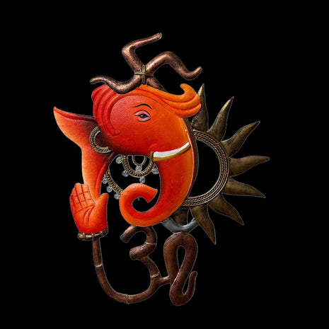 Metal Crafted Good Luck Wall Decor / Ruchi