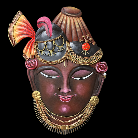 Metal Handcrafted Traditional Wall Hanging / Ruchi