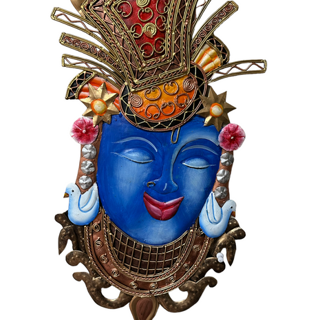 Multicolor Abstract Metal Endearing Figurine / Ruchi