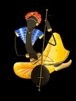 4 PCS Musicians Metal Statues / Ruchi